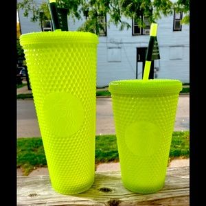 Starbucks Lemongrass Bling Cold Cups GITD 2022 Fall release